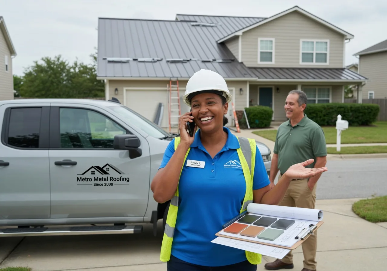 Storm Damage Metal Roof Repair in Nicoma Park, OK